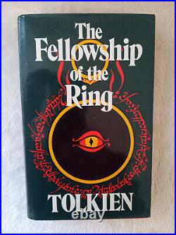 The Lord of the Rings Trilogy by J. R. R Tolkien 2nd Edition 1973 NEAR FINE set
