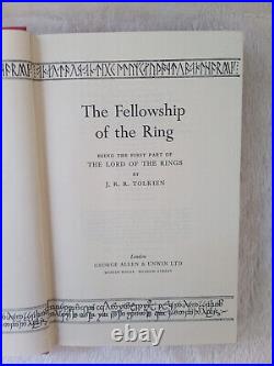 The Lord of the Rings Trilogy by J. R. R Tolkien 2nd Edition 1973 NEAR FINE set