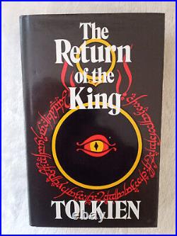 The Lord of the Rings Trilogy by J. R. R Tolkien 2nd Edition 1973 NEAR FINE set