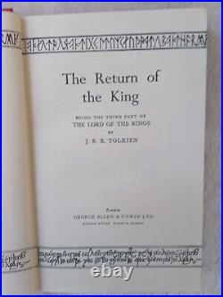 The Lord of the Rings Trilogy by J. R. R Tolkien 2nd Edition 1973 NEAR FINE set