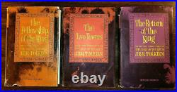 The Lord of the Rings boxed set, 1965, Second Revised Eds, folded maps, Tolkien