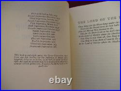 The Lord of the Rings by J. R. R. Tolkien (1965) 1st UK Edition Early Printings