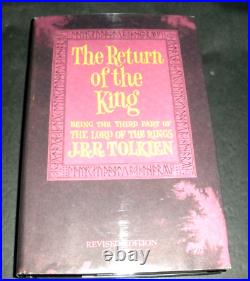 The Lord of the Rings by J. R. R. Tolkien (1965 Second Edition Revised) 3 Vol Box