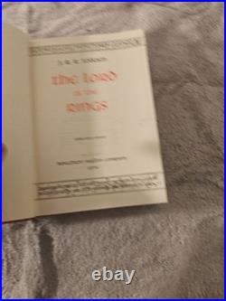 The Lord of the Rings by J. R. R. Tolkien (1974 HC Collector's EDITION, Special)