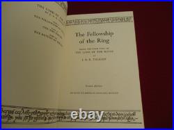 The Lord of the Rings by J. R. R. Tolkien (1982) Second Edition Three-Volume Set