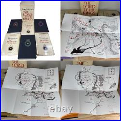 The Lord of the Rings by J. R. R. Tolkien 2nd Edition Box Set Slipcase 1978 Maps
