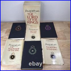 The Lord of the Rings by J. R. R. Tolkien 2nd Edition Box Set Slipcase 1978 Maps