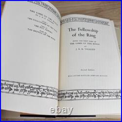 The Lord of the Rings by J. R. R. Tolkien 2nd Edition Box Set Slipcase 1978 Maps