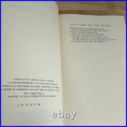 The Lord of the Rings by J. R. R. Tolkien 2nd Edition Box Set Slipcase 1978 Maps