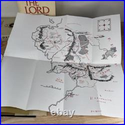 The Lord of the Rings by J. R. R. Tolkien 2nd Edition Box Set Slipcase 1978 Maps
