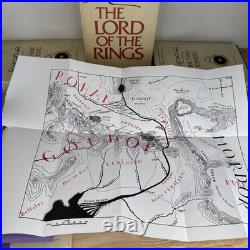 The Lord of the Rings by J. R. R. Tolkien 2nd Edition Box Set Slipcase 1978 Maps