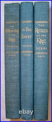 The Lord of the Rings by J. R. R Tolkien 3 Volume Set First American Editions 1962