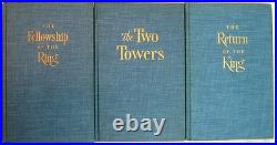 The Lord of the Rings by J. R. R Tolkien 3 Volume Set First American Editions 1962