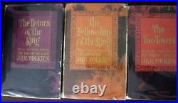 The Lord of the Rings by J. R. R. Tolkien 3 Volume Set With Slip Case 1965 Ed