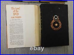 The Lord of the Rings by J. R. R. Tolkien 3 Volume Set with Slip Case 1965 Edition