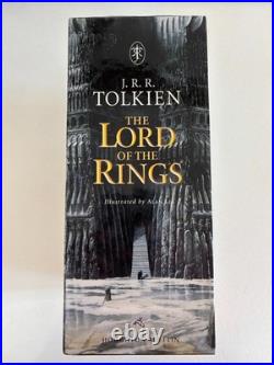 The Lord of the Rings by J. R. R. Tolkien Boxed Set 3 HCDJ Lee Signed First Ed