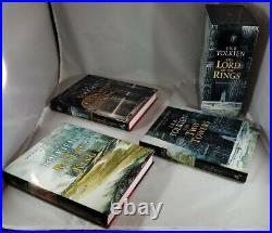 The Lord of the Rings by J. R. R. Tolkien Boxed Set 3 Hardcovers Lee Signed