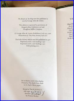 The Lord of the Rings by J. R. R. Tolkien Folio Society