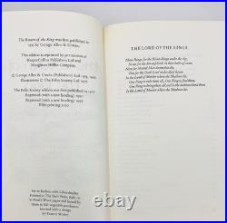 The Lord of the Rings by J. R. R. Tolkien Folio Society