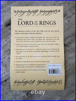 The Lord of the Rings by J. R. R. Tolkien Hardcover Book With Beautiful Artwork