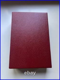 The Lord of the Rings by J. R. R. Tolkien Leather Collector's Edition HC With Map