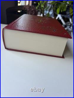 The Lord of the Rings by J. R. R. Tolkien Leather Collector's Edition HC With Map
