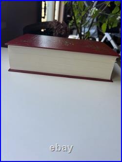The Lord of the Rings by J. R. R. Tolkien Leather Collector's Edition HC With Map