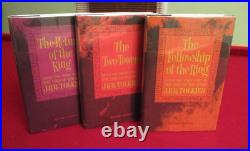 The Lord of the Rings by J. R. R. Tolkien Second Edition, First Printing Set