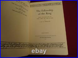 The Lord of the Rings by J. R. R. Tolkien Second Edition, First Printing Set
