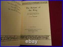 The Lord of the Rings by J. R. R. Tolkien Second Edition, First Printing Set