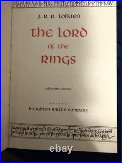 The Lord of the Rings by Tolkien Leather Collector's Edition
