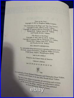 The Lord of the Rings by Tolkien Leather Collector's Edition