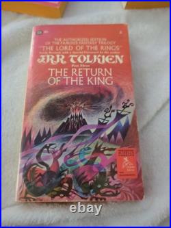 The Lord of the Rings set Of 4 J. R. R. Tolkien War Hobbits Adventure Stories