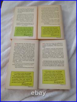 The Lord of the Rings set Of 4 J. R. R. Tolkien War Hobbits Adventure Stories