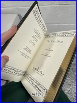 The Silmarillion JRR Tolkien Easton Press Leather Lord Rings Hobbit