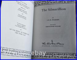 The Silmarillion JRR Tolkien Easton Press Lord Rings Hobbit