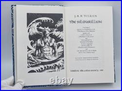 The Silmarillion JRR Tolkien Lord of the Rings Folio Society 1997 VGC