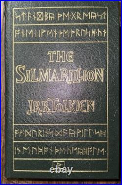 The Silmarillion by Tolkien Leather Bound Hardback Lord Rings 1999 Easton Press