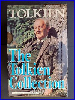 The Tolkien Collection 1977 Box Set 6 Unwin Paperbacks Lord of the Rings Hobbit