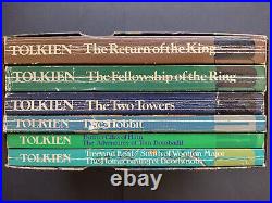 The Tolkien Collection 1977 Box Set 6 Unwin Paperbacks Lord of the Rings Hobbit