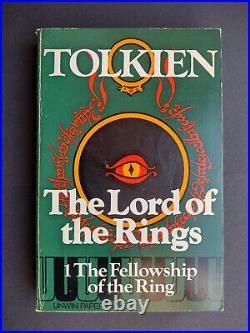 The Tolkien Collection 1977 Box Set 6 Unwin Paperbacks Lord of the Rings Hobbit