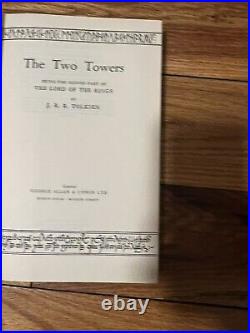 The Two Towers J. R. R Tolkien Lord Of The Rings 1st Edition 11th Imp 1965