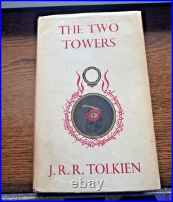 The Two Towers J. R. R Tolkien Lord Of The Rings 1st Edition 12th Imp 1966, SIGNED