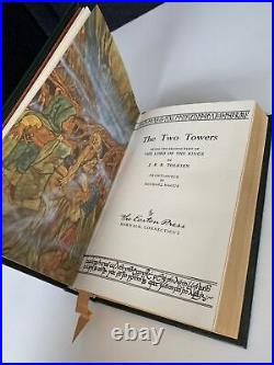 The Two Towers by J. R. R. Tolkien, Book Two of the Lord of the Rings. Published by