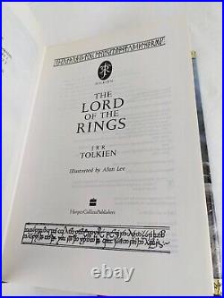 The lord of the rings by JRR Tolkien & Alan Lee 1991 Hardcover Centenary