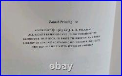 Tolkien 1965 Lord of the Rings HC 2nd Ed. Fellowship 4th p Return 3rd p Maps