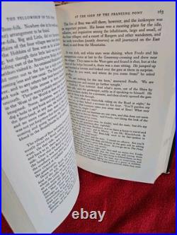 Tolkien 1965 Lord of the Rings HC 2nd Ed. Fellowship 4th p Return 3rd p Maps