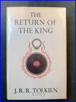 Tolkien HB Hobbit LotR Lord of the Rings 1st Edition 8/7/6 Impression GA&U NICE