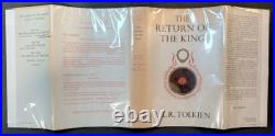 Tolkien HB Hobbit LotR Lord of the Rings 1st Edition 8/7/6 Impression GA&U NICE
