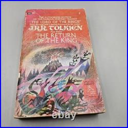 Tolkien LORD OF THE RINGS 1st, 2nd & 5th Ballantine printings w. THE HOBBIT